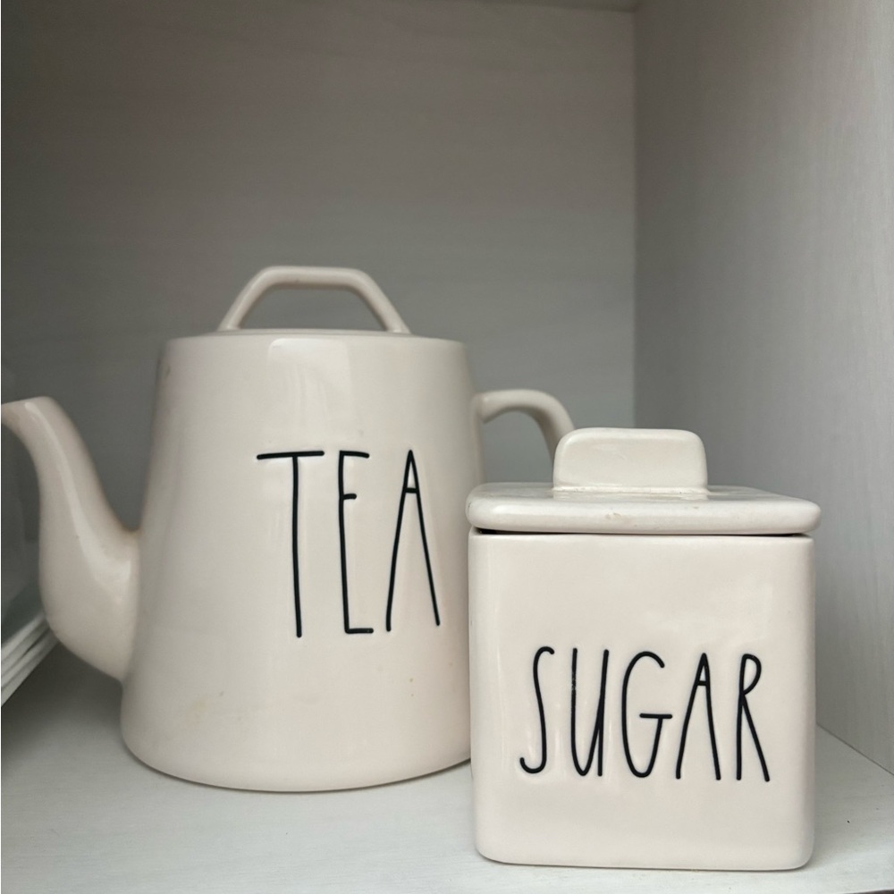 Rae Dunn Cream Tea and Sugar Set